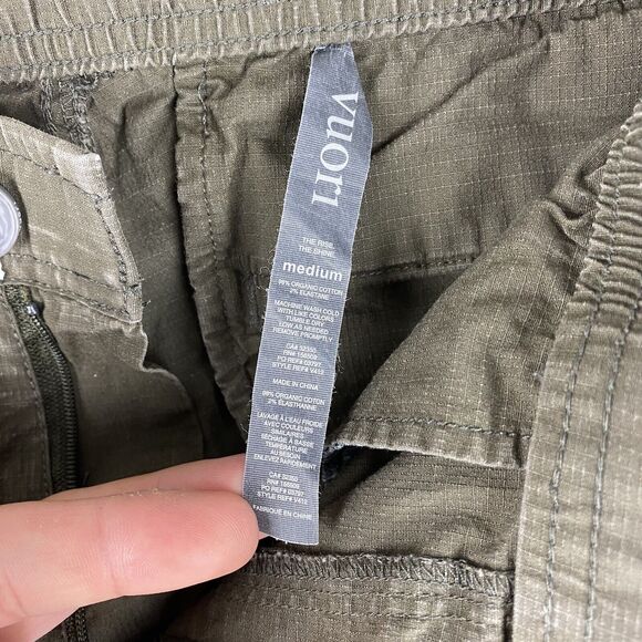 Vuori Pants Mens Size M Green Ripstop Climber Drawstring Hiking Outdoors Camping - Picture 7 of 11